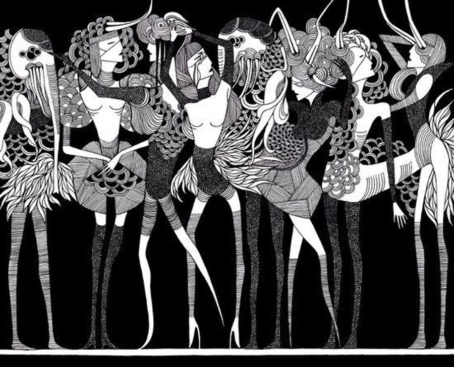 aubrey beardsley masque